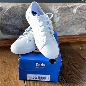 Girls Keds leather Kickstart Sneakers